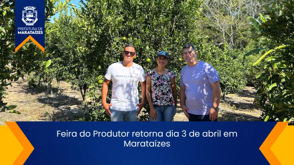 Feira do Produtor retorna dia 3 de abril em Marataízes