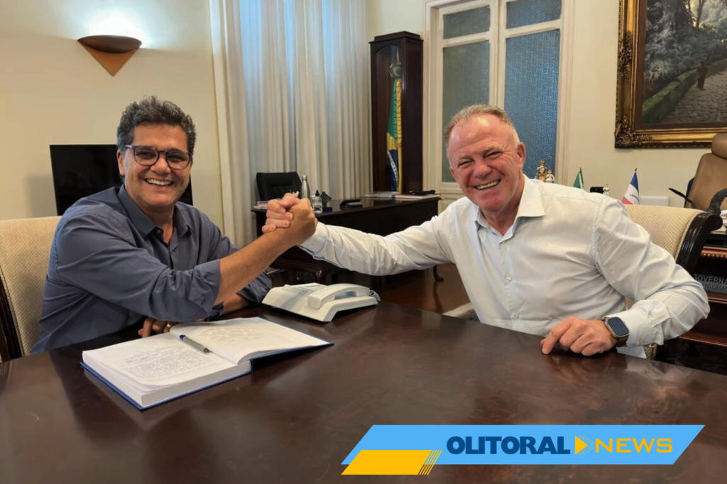 Casagrande sai de férias e Ricardo Ferraço assume o governo do ES