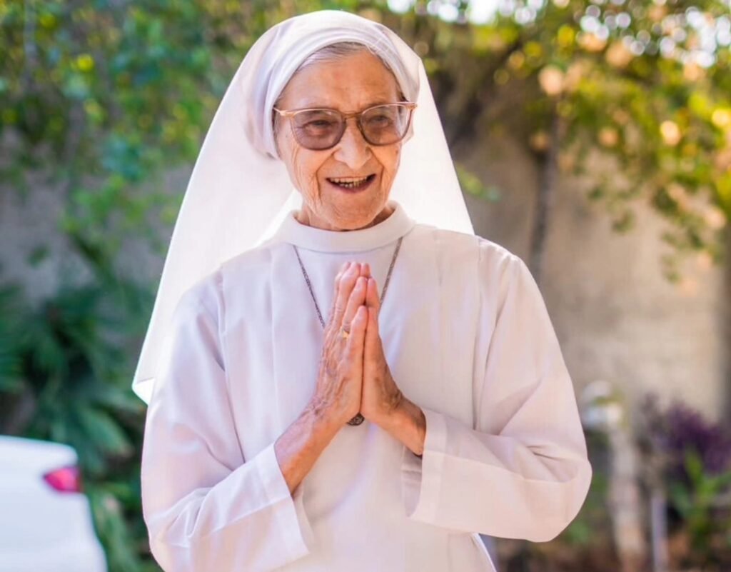 Irmã Otília morre aos 91 anos em Cachoeiro do Itapemirim