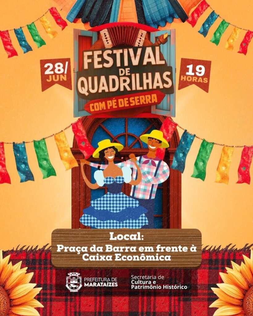 Festival de Quadrilhas agita o final de semana em Marataízes