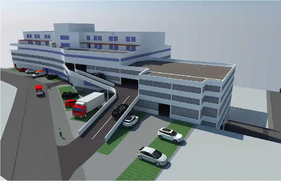 Novo Hospital do Câncer terá quase 400 vagas de estacionamento em Cachoeiro